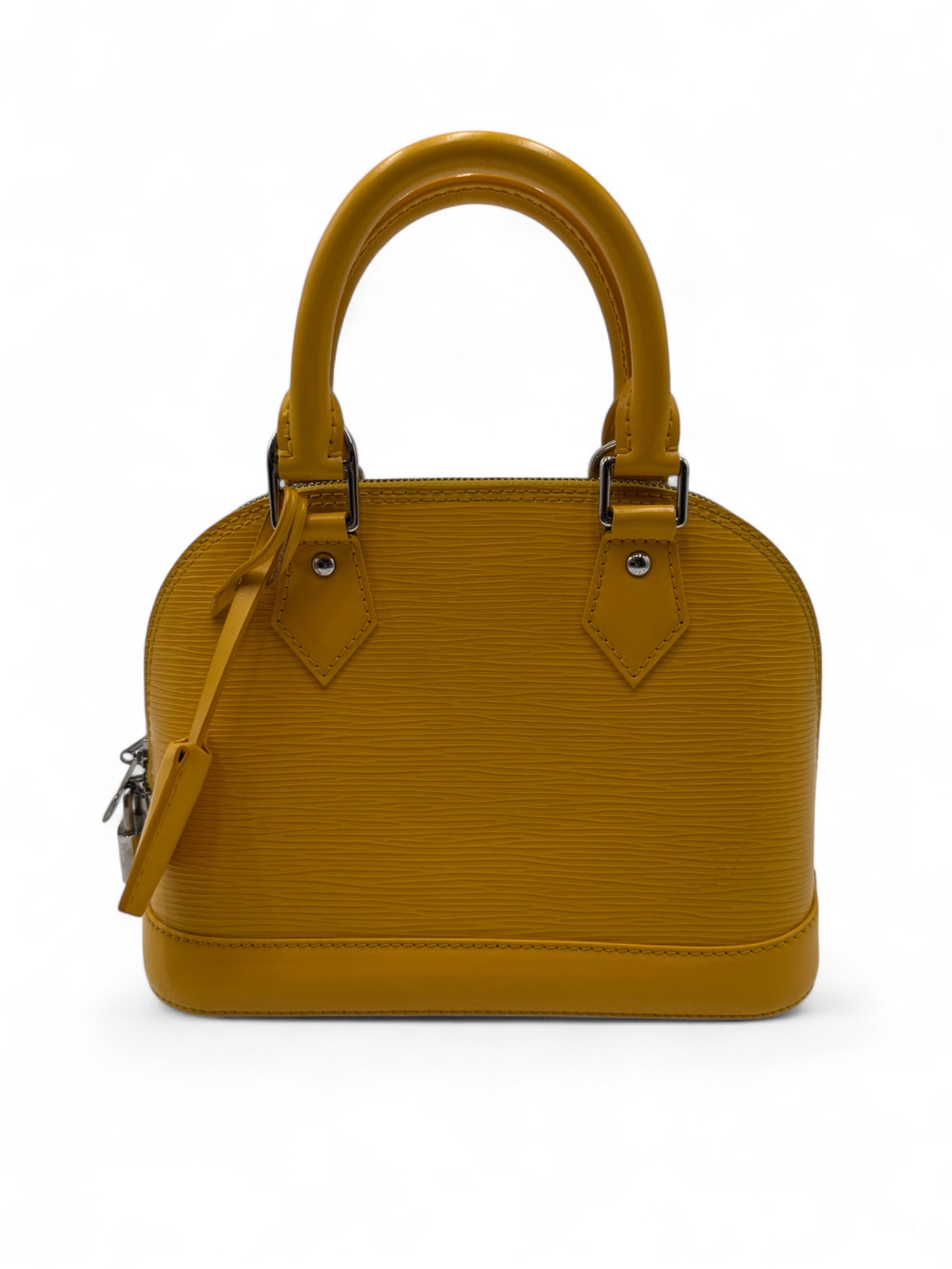 Louis Vuitton Alma Mini In Pelle Gialla
